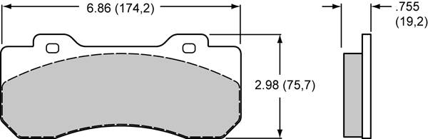 Pad Set, BP-20, 10120