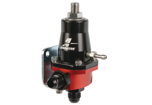 Compact EFI Regulator, Billet, Adjustable, EFI, (1) AN-6 male inlet and ret