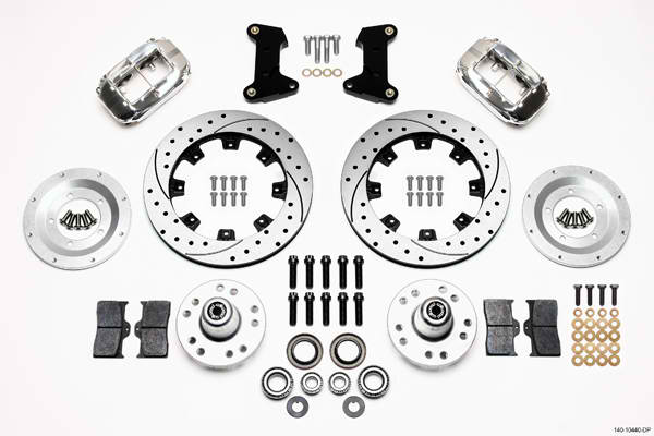 FDL Front Kit,12.19", Drilled, Polished