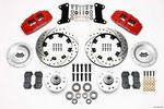 DP6A Front Kit,12.19", Drilled, Red