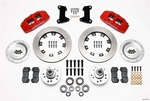 DP6A Front Kit,12.19", Drilled,Red