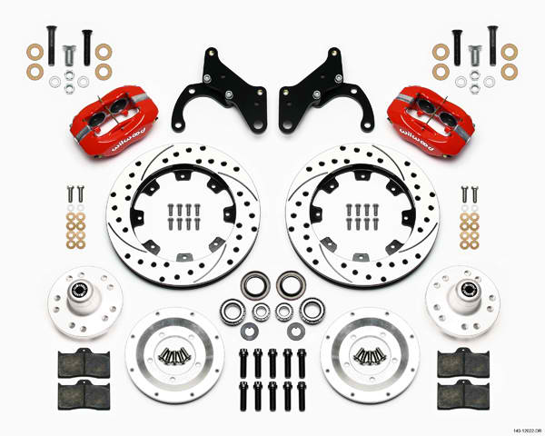 FDL Front Kit,11.00",Red