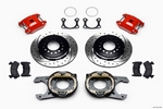 D154 P/S P-B Kit, Drilled-Red