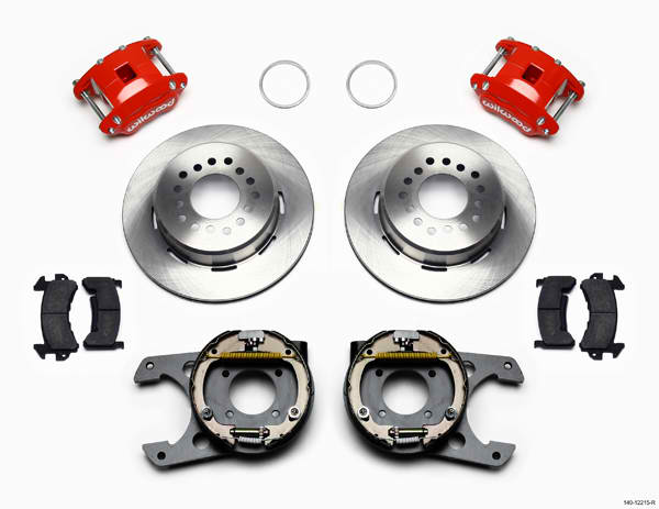 D154 P/S Park Brake Kit, Red