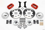 DP6A Front Kit,12.19", Drilled, Red