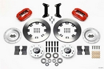 FDL Front Kit,12.19", Drilled, Red