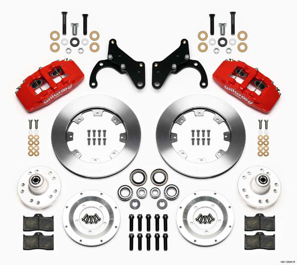 DP6A Front Kit,12.19", Red