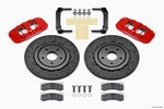 AERO6 Dynamic Front Kit,14.00" C/SiC Rotor,Red