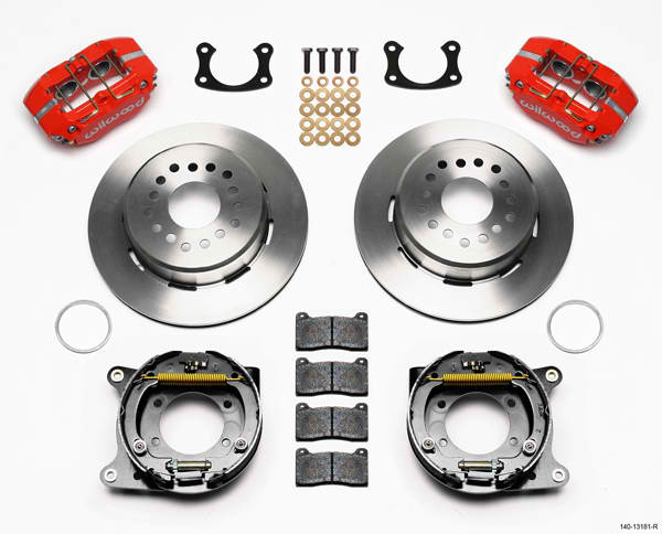 DPL P/S P-B Kit, Drilled-Red