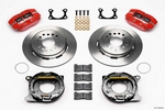 DP-DB P/S Park Brake Kit, Drilled, Red