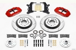 FNSL6R Front Hub Kit,14.00", Red