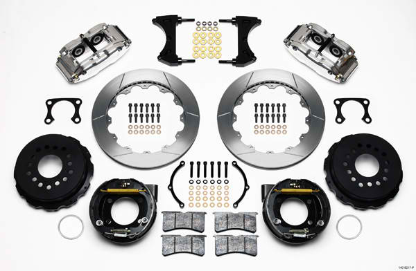 FNSL4R Rear P-Brk Kit,12.88", Polished