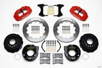 FNSL4R Rear P-Brk Kit,12.88", Red
