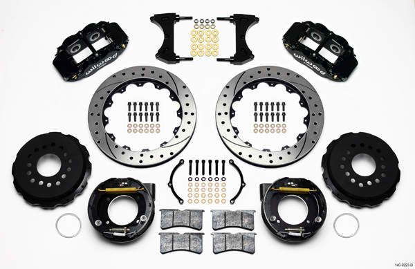 FNSL4R Rear P-Brk Kit,12.88", Drilled