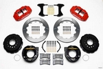 FNSL4R Rear P-Brk Kit,12.88", Red