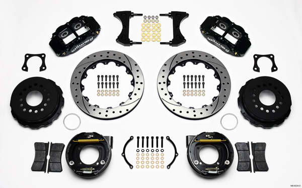 FNSL4R Rear P-Brk Kit,12.88", Drilled