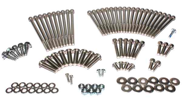 Hardware Kit Stainless 102mm Manifolds