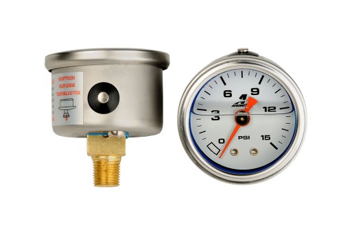 0 to 15 psi Fuel Pressure Gauge