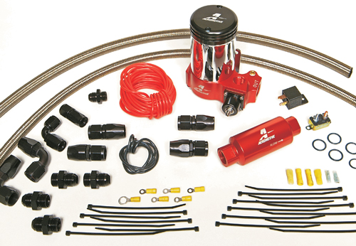A2000 Drag Race Pump Only Kit Includes: (lines, fittings, hose ends and 112