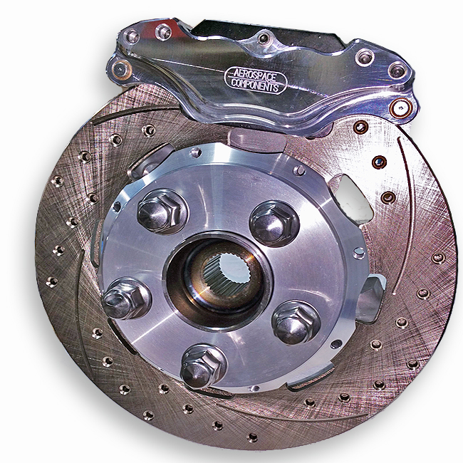 2015 Mustang Rear Pro Street Brake Kit With Drilled Slotted And Rotors