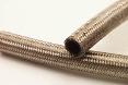-6 AN STAINLESS BRAIDED HOSE - 1 FT