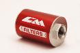 CM -15 INLINE FUEL FILTER 8 MICRON, 1 1/16"-12 PORTS
