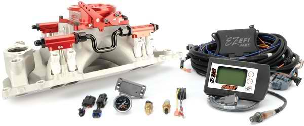 Multi Port EFI Kit w/ Fuel System - Polished