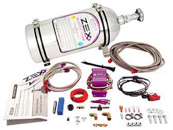 4-6 Cylinder (EFI) Uni Wet Nitrous System w/ Polished Bottle