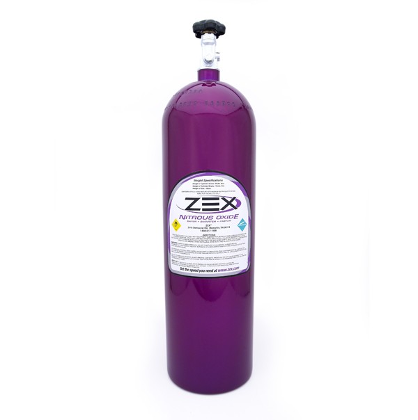 Purple Race Nitrous Bottle 10lb. (w/ Valve)