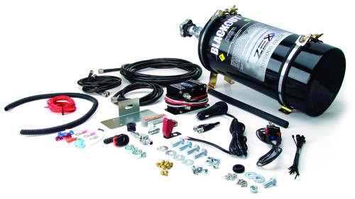 Hemi Challenger Blackout Nitrous System