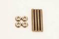 UNIV CARB STUD KIT FOR PHENOLIC SPACERS 2 1/2