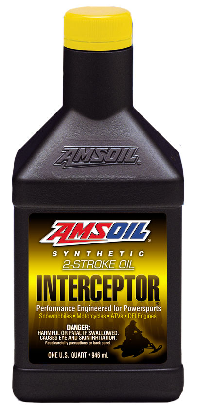 INTERCEPTOR Synthetic 2-Stroke Oil - Quart