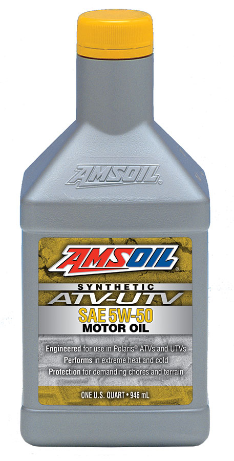 5W-50 Synthetic ATV/UTV Engine Oil - Quart