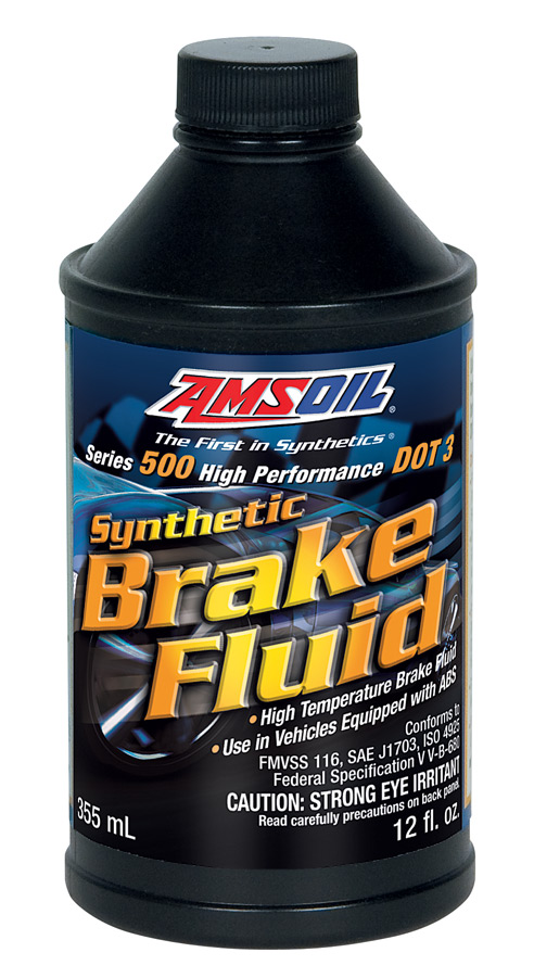 Series 500 High-Performance DOT 3 Brake Fluid - 12 oz