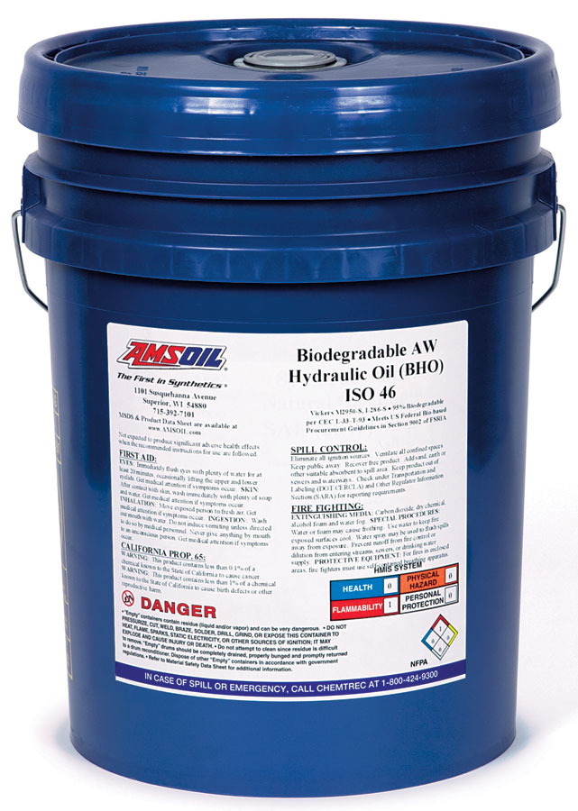 Biodegradable Hydraulic Oil ISO 46 - 5 Gallon Pail