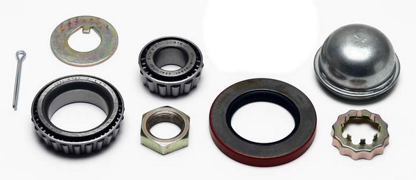 Bearing, Seal, Locknut & Cap Kit - Hybrid Modified Rotor