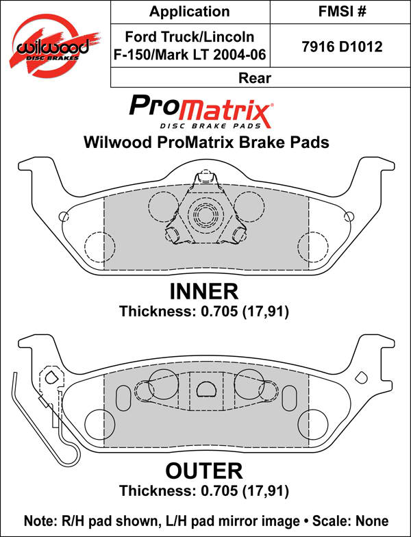 Pad Set, Promatrix, D1012