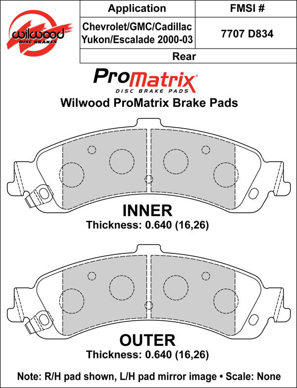 Pad Set, Promatrix, D834