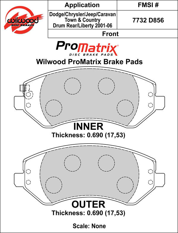 Pad Set, Promatrix, D856