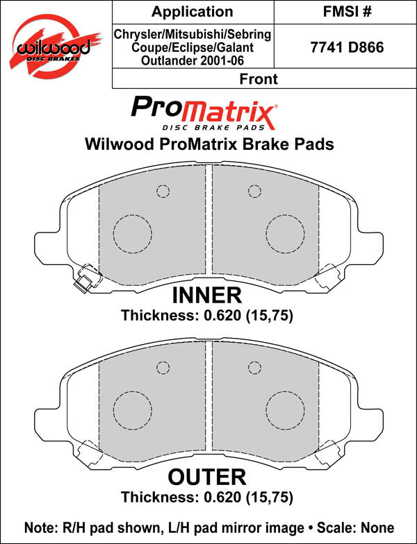 Pad Set, Promatrix, D866