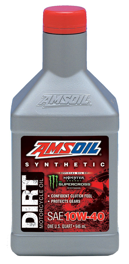 10W-40 Synthetic Dirt Bike Oil - Quart