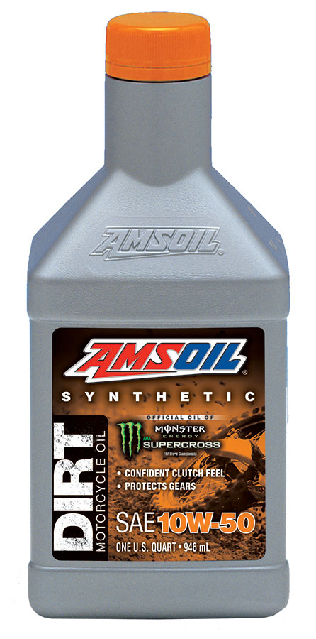 10W-50 Synthetic Dirt Bike Oil - Quart