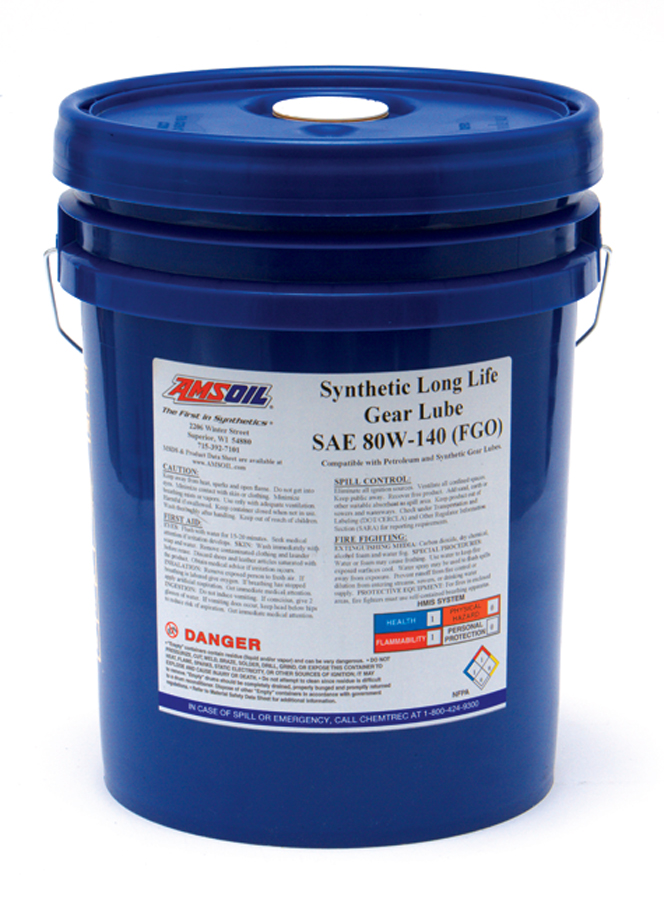 80W-140 Long Life Synthetic Gear Lube - 16 Gallon Keg