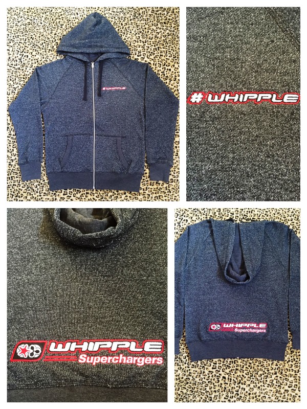 WHIPPLE LADIES FLEECE SPARKLE HOODIE