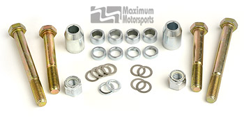MM Conversion Kit, converts tapered-stud to bolt-through style