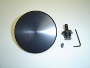 Full Pulley Cover for 100mm Pulley, Black Anodized