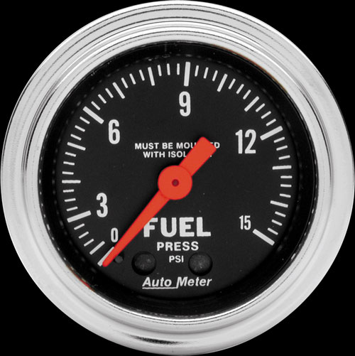 Auto Meter 2 1/16" TRADITIONAL CHROME SERIES