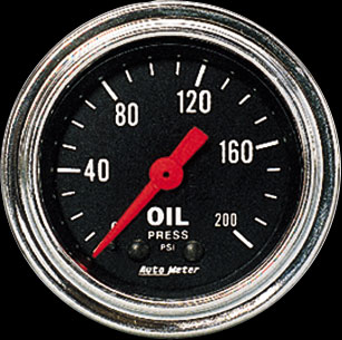 Auto Meter 2 1/16" TRADITIONAL CHROME SERIES