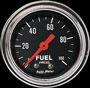 Auto Meter 2 1/16" TRADITIONAL CHROME SERIES