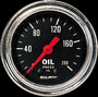 Auto Meter 2 1/16" TRADITIONAL CHROME SERIES